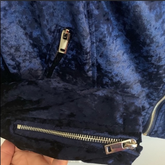 Urban Outfitters Silence + Noise New Moto Jacket L - Picture 5 of 8